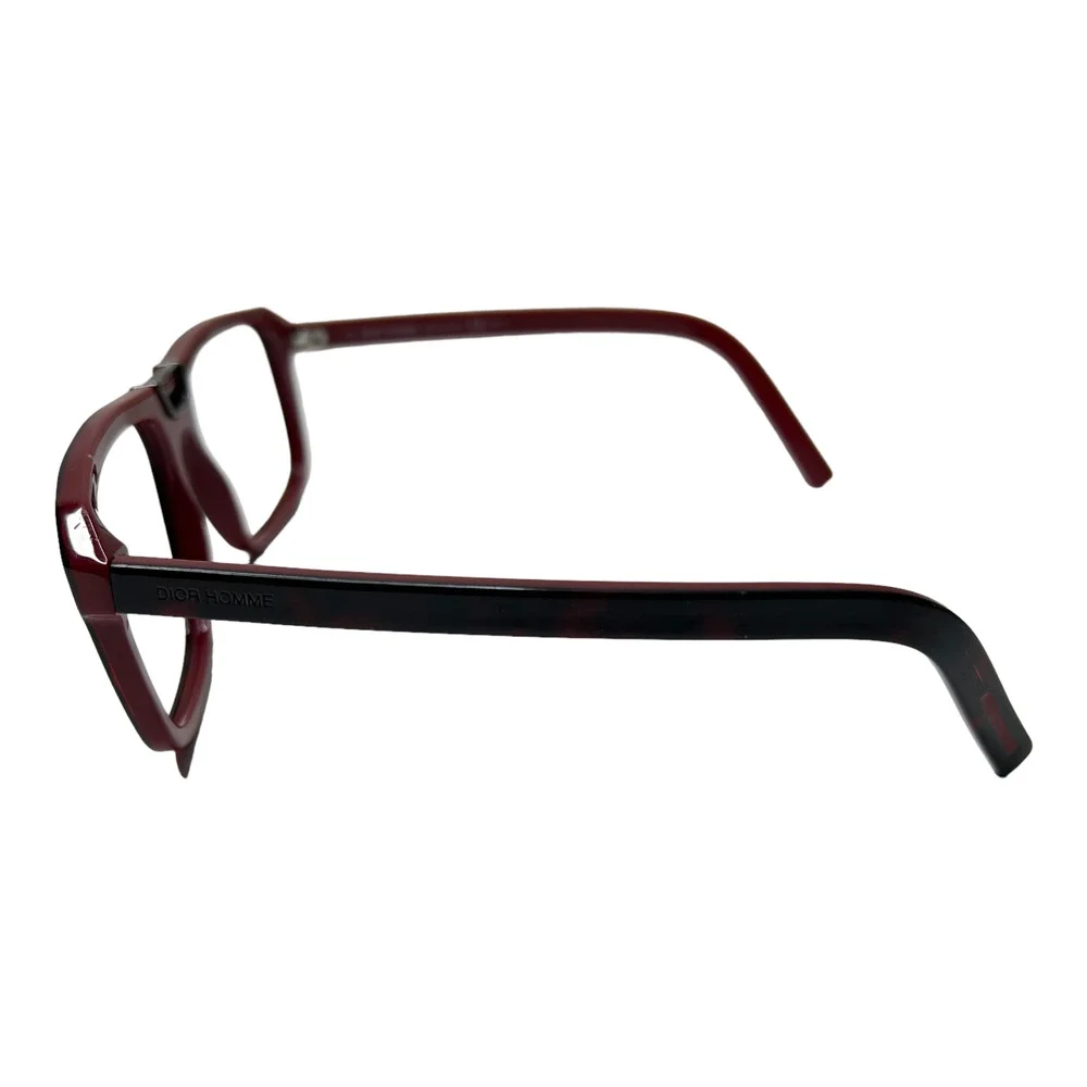 Christian Dior Homme Sunglasses BLACKTIE145S E4EHA Red Black Square Frames H3165